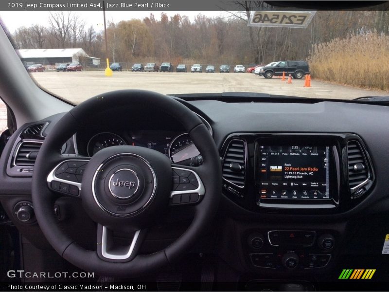 Jazz Blue Pearl / Black 2019 Jeep Compass Limited 4x4