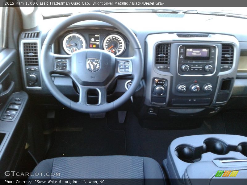 Dashboard of 2019 1500 Classic Tradesman Quad Cab