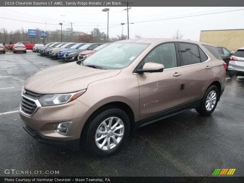 Sandy Ridge Metallic / Jet Black 2019 Chevrolet Equinox LT AWD