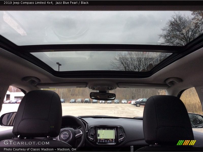 Sunroof of 2019 Compass Limited 4x4