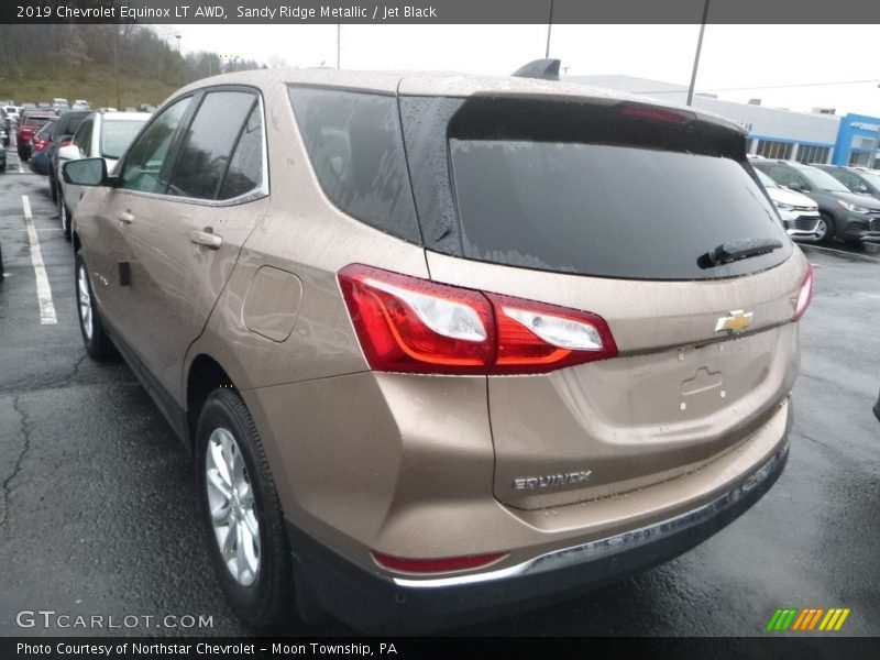Sandy Ridge Metallic / Jet Black 2019 Chevrolet Equinox LT AWD