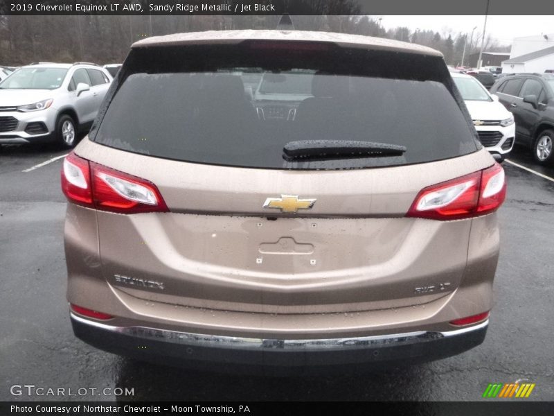 Sandy Ridge Metallic / Jet Black 2019 Chevrolet Equinox LT AWD