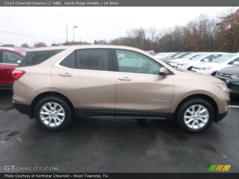 Sandy Ridge Metallic / Jet Black 2019 Chevrolet Equinox LT AWD