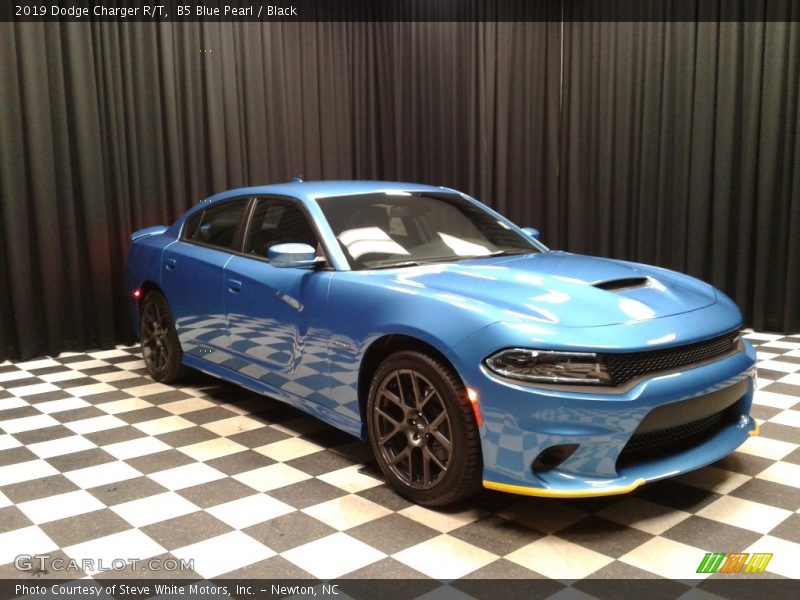 B5 Blue Pearl / Black 2019 Dodge Charger R/T