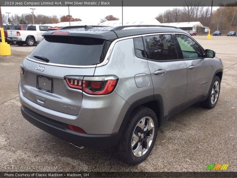 Billet Silver Metallic / Black 2019 Jeep Compass Limited 4x4