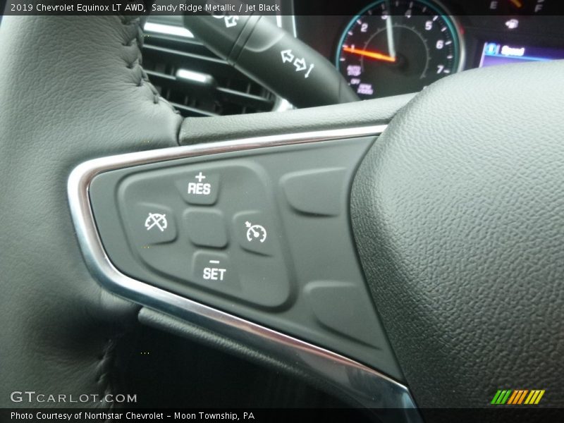 Sandy Ridge Metallic / Jet Black 2019 Chevrolet Equinox LT AWD