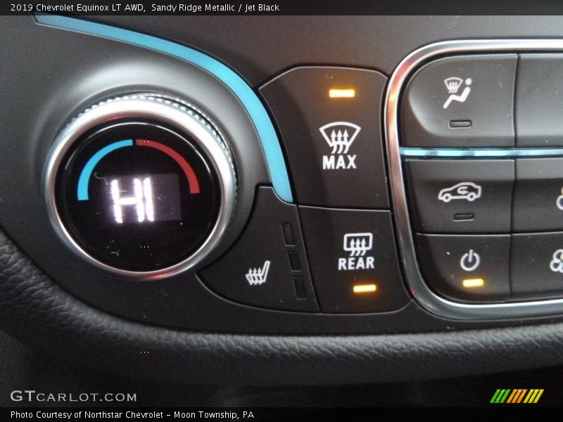 Sandy Ridge Metallic / Jet Black 2019 Chevrolet Equinox LT AWD
