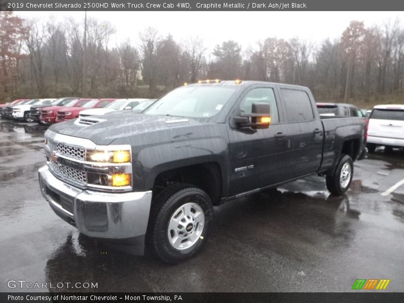 Graphite Metallic / Dark Ash/Jet Black 2019 Chevrolet Silverado 2500HD Work Truck Crew Cab 4WD