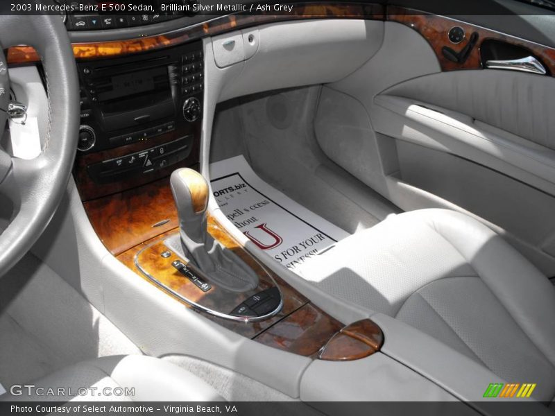 Brilliant Silver Metallic / Ash Grey 2003 Mercedes-Benz E 500 Sedan