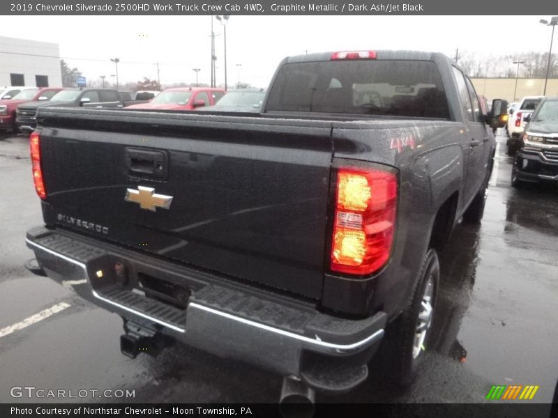 Graphite Metallic / Dark Ash/Jet Black 2019 Chevrolet Silverado 2500HD Work Truck Crew Cab 4WD