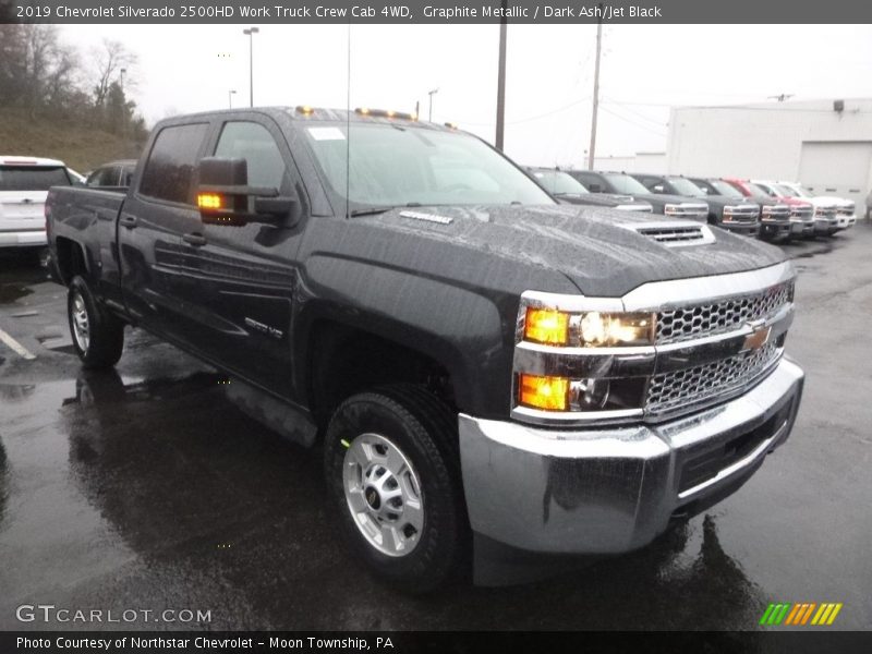 Graphite Metallic / Dark Ash/Jet Black 2019 Chevrolet Silverado 2500HD Work Truck Crew Cab 4WD
