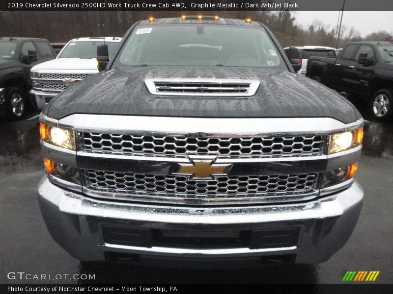 Graphite Metallic / Dark Ash/Jet Black 2019 Chevrolet Silverado 2500HD Work Truck Crew Cab 4WD