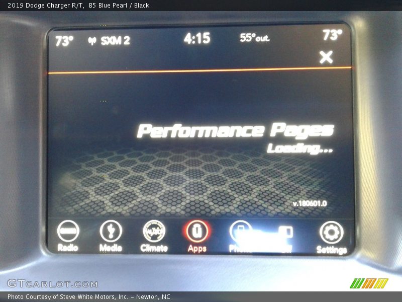 B5 Blue Pearl / Black 2019 Dodge Charger R/T