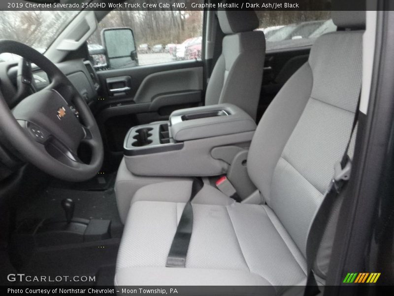 Graphite Metallic / Dark Ash/Jet Black 2019 Chevrolet Silverado 2500HD Work Truck Crew Cab 4WD