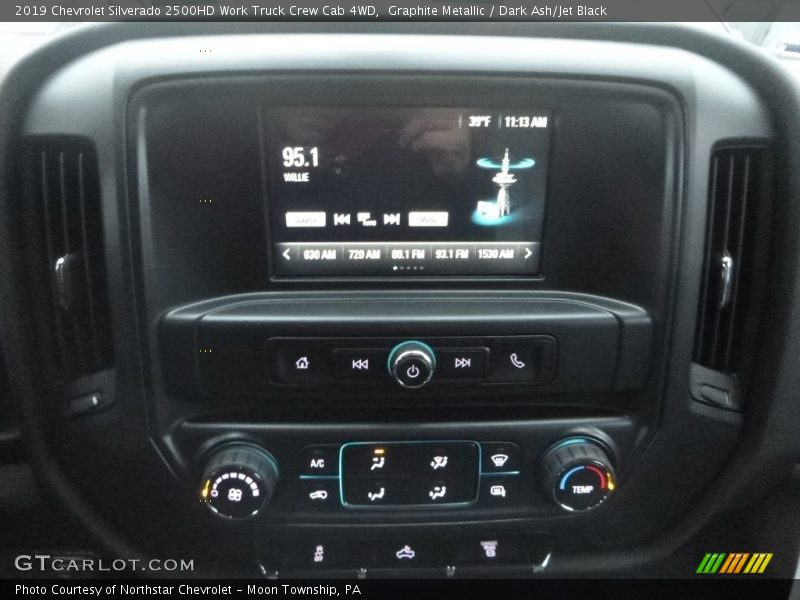 Graphite Metallic / Dark Ash/Jet Black 2019 Chevrolet Silverado 2500HD Work Truck Crew Cab 4WD
