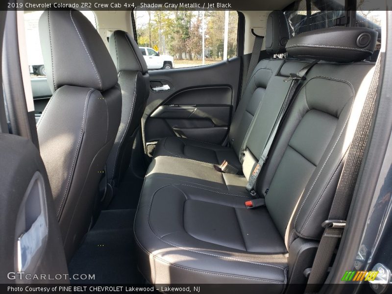 Rear Seat of 2019 Colorado ZR2 Crew Cab 4x4