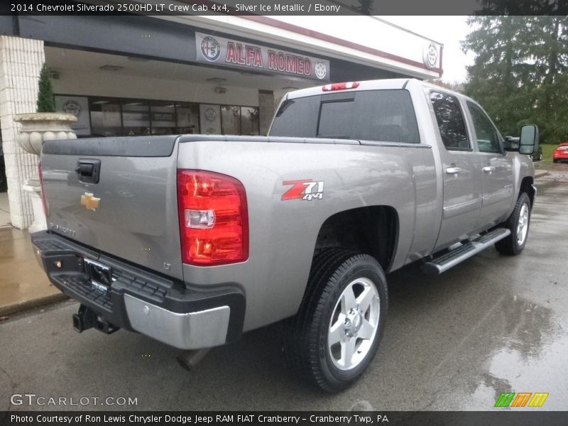 Silver Ice Metallic / Ebony 2014 Chevrolet Silverado 2500HD LT Crew Cab 4x4
