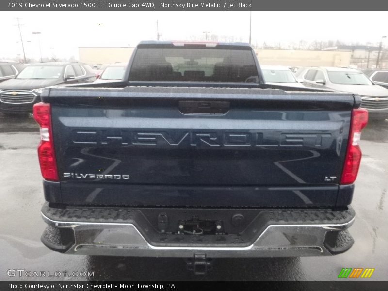 Northsky Blue Metallic / Jet Black 2019 Chevrolet Silverado 1500 LT Double Cab 4WD