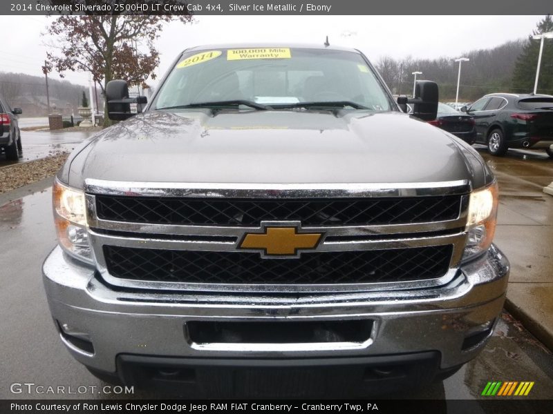 Silver Ice Metallic / Ebony 2014 Chevrolet Silverado 2500HD LT Crew Cab 4x4