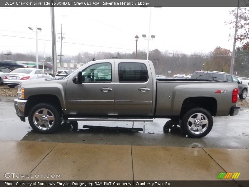 Silver Ice Metallic / Ebony 2014 Chevrolet Silverado 2500HD LT Crew Cab 4x4