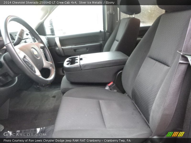 Silver Ice Metallic / Ebony 2014 Chevrolet Silverado 2500HD LT Crew Cab 4x4