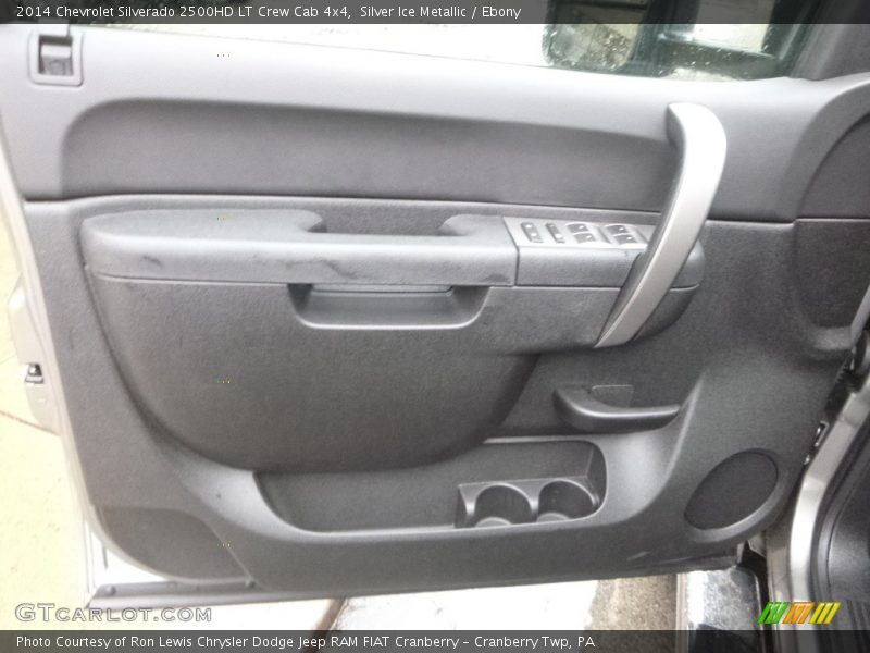 Silver Ice Metallic / Ebony 2014 Chevrolet Silverado 2500HD LT Crew Cab 4x4