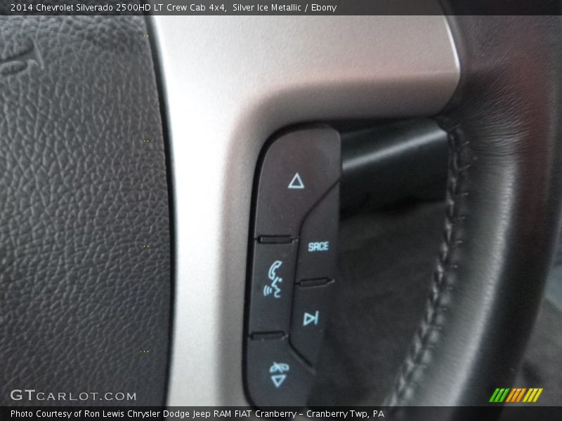 Silver Ice Metallic / Ebony 2014 Chevrolet Silverado 2500HD LT Crew Cab 4x4