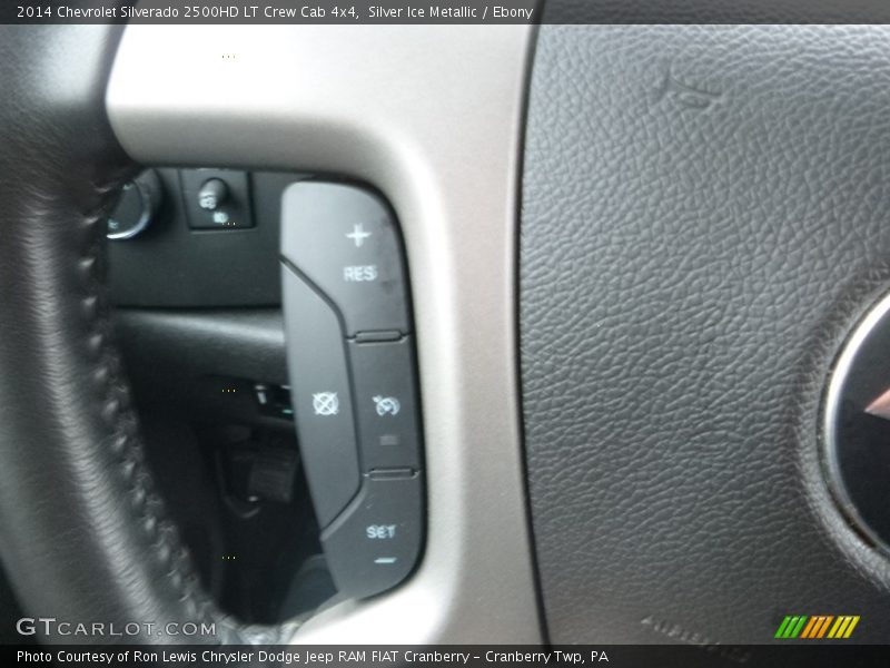 Silver Ice Metallic / Ebony 2014 Chevrolet Silverado 2500HD LT Crew Cab 4x4