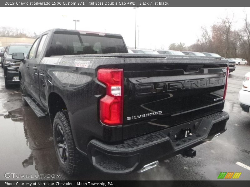 Black / Jet Black 2019 Chevrolet Silverado 1500 Custom Z71 Trail Boss Double Cab 4WD