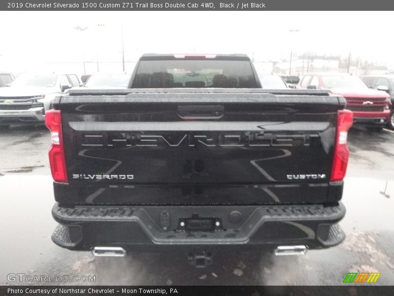 Black / Jet Black 2019 Chevrolet Silverado 1500 Custom Z71 Trail Boss Double Cab 4WD