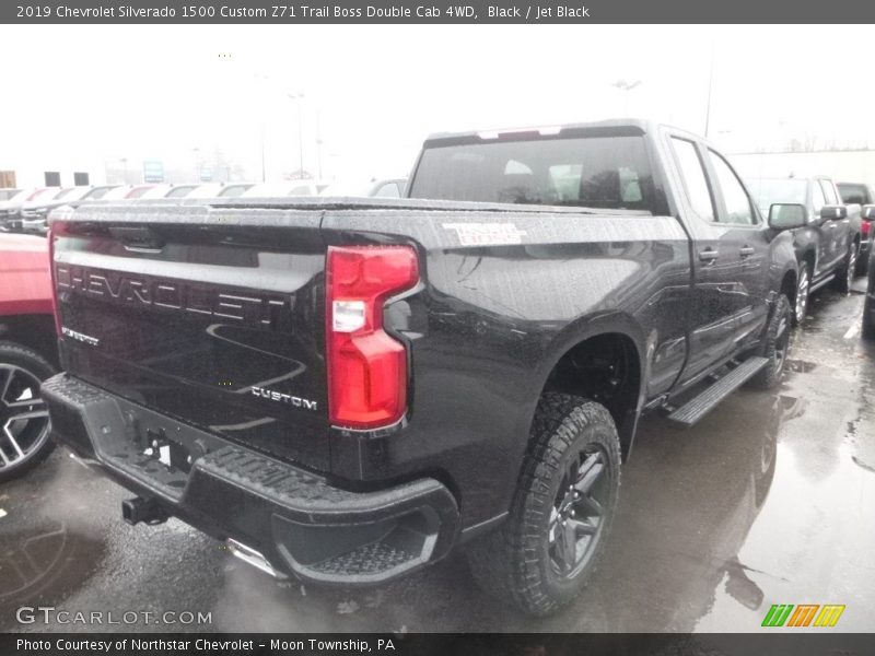 Black / Jet Black 2019 Chevrolet Silverado 1500 Custom Z71 Trail Boss Double Cab 4WD