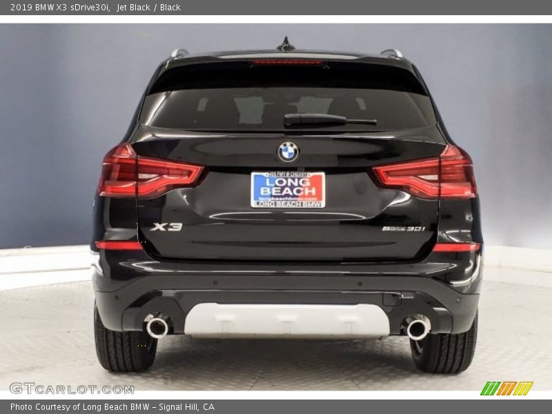 Jet Black / Black 2019 BMW X3 sDrive30i