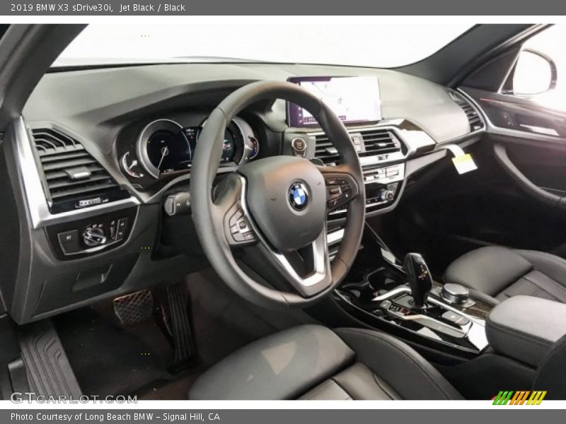 Jet Black / Black 2019 BMW X3 sDrive30i