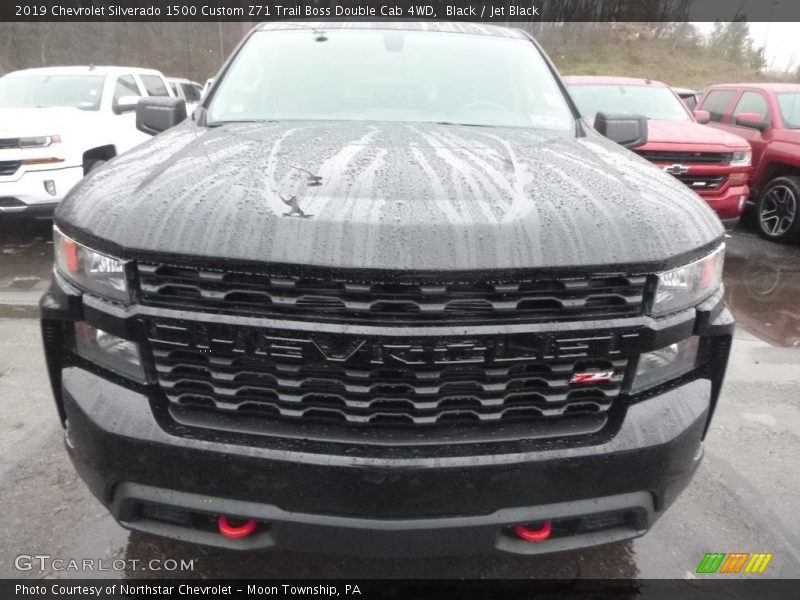 Black / Jet Black 2019 Chevrolet Silverado 1500 Custom Z71 Trail Boss Double Cab 4WD