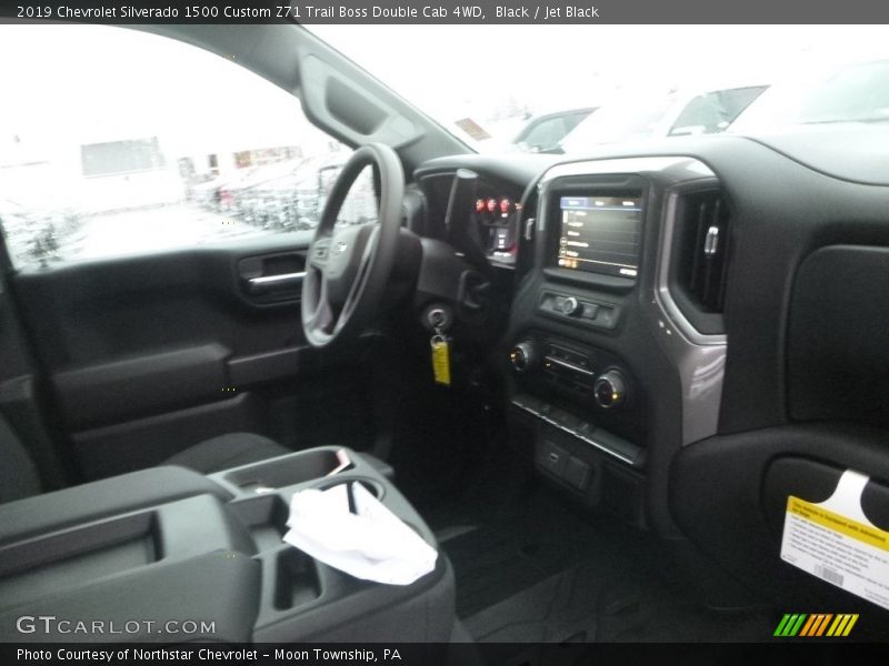 Black / Jet Black 2019 Chevrolet Silverado 1500 Custom Z71 Trail Boss Double Cab 4WD