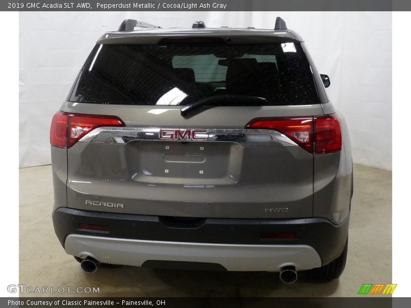 Pepperdust Metallic / Cocoa/Light Ash Gray 2019 GMC Acadia SLT AWD