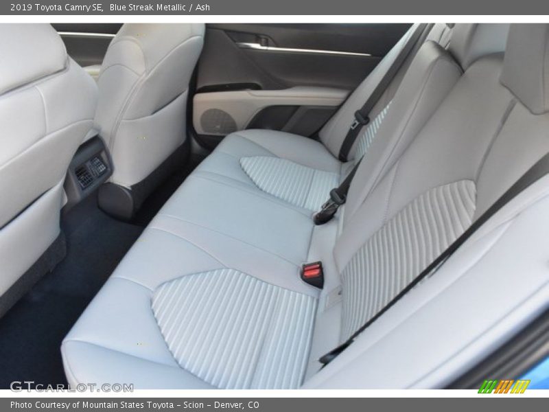 Blue Streak Metallic / Ash 2019 Toyota Camry SE