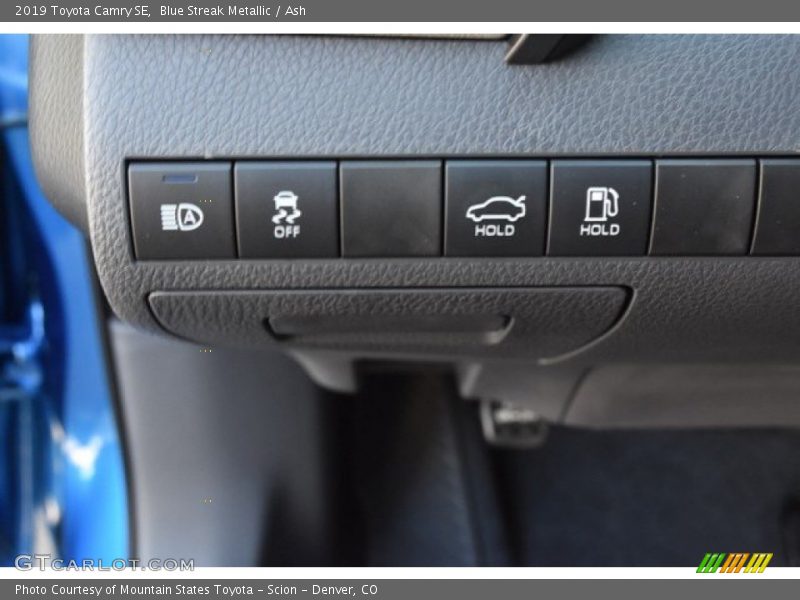 Blue Streak Metallic / Ash 2019 Toyota Camry SE