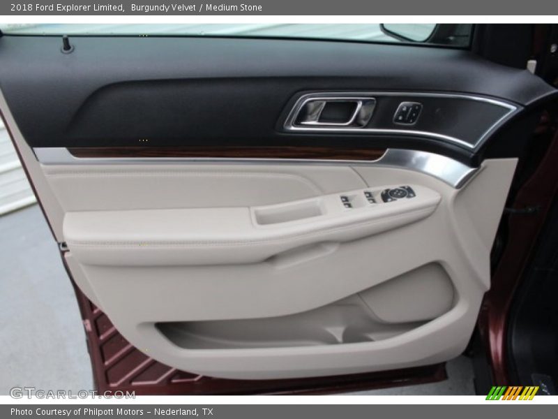 Burgundy Velvet / Medium Stone 2018 Ford Explorer Limited