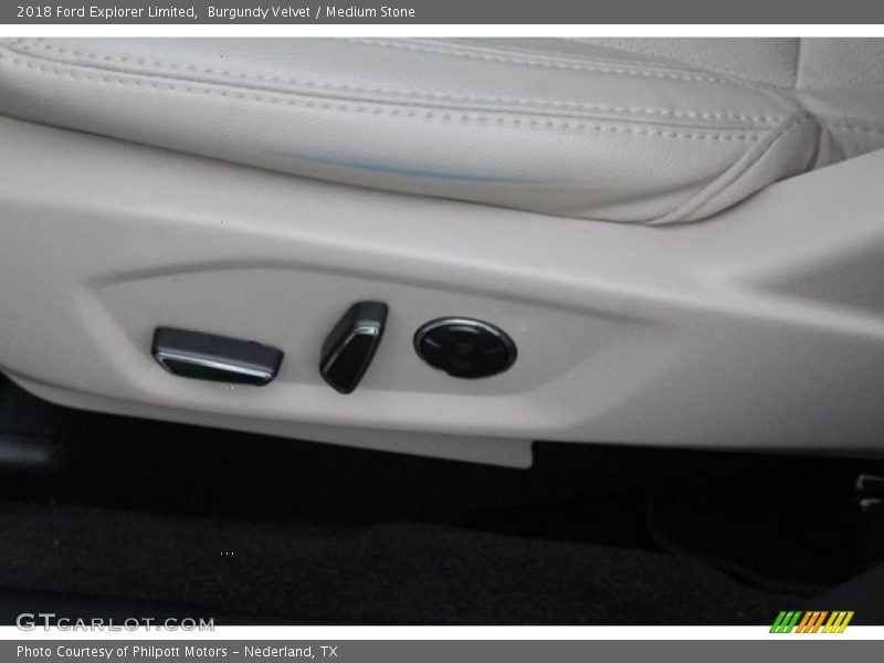 Burgundy Velvet / Medium Stone 2018 Ford Explorer Limited