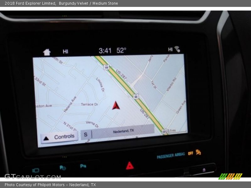 Burgundy Velvet / Medium Stone 2018 Ford Explorer Limited