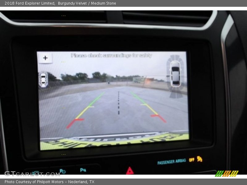 Burgundy Velvet / Medium Stone 2018 Ford Explorer Limited