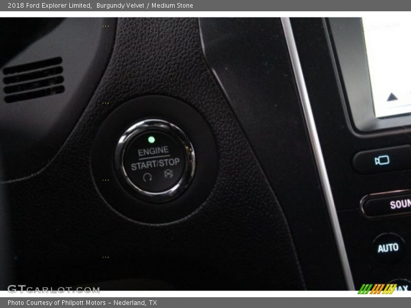 Burgundy Velvet / Medium Stone 2018 Ford Explorer Limited