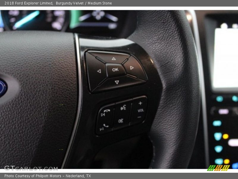 Burgundy Velvet / Medium Stone 2018 Ford Explorer Limited