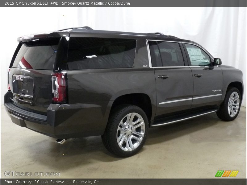 Smokey Quartz Metallic / Cocoa/Dune 2019 GMC Yukon XL SLT 4WD