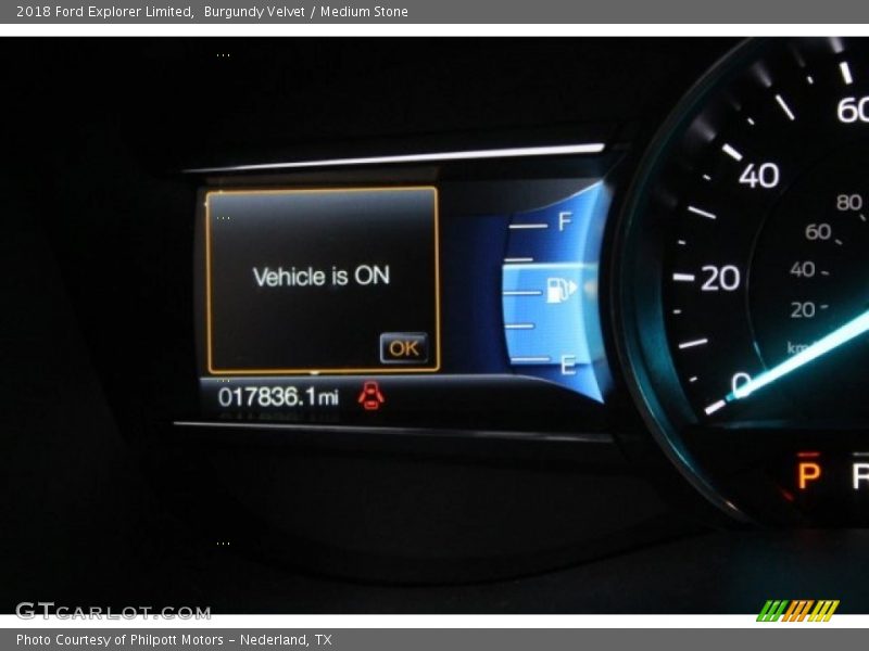 Burgundy Velvet / Medium Stone 2018 Ford Explorer Limited