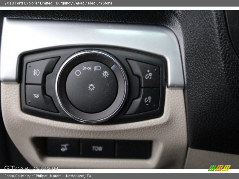 Burgundy Velvet / Medium Stone 2018 Ford Explorer Limited