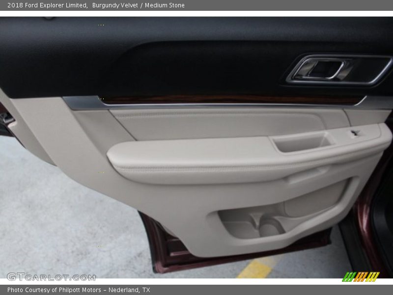 Burgundy Velvet / Medium Stone 2018 Ford Explorer Limited