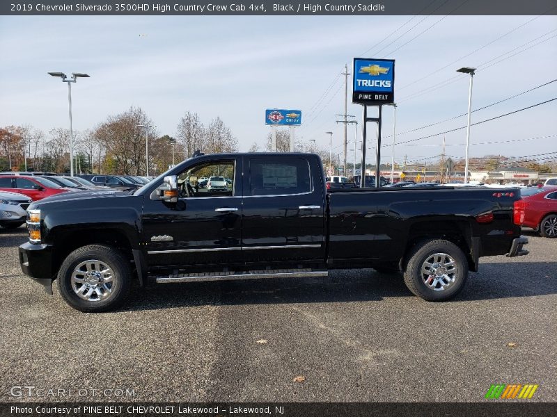 Black / High Country Saddle 2019 Chevrolet Silverado 3500HD High Country Crew Cab 4x4