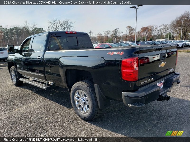Black / High Country Saddle 2019 Chevrolet Silverado 3500HD High Country Crew Cab 4x4